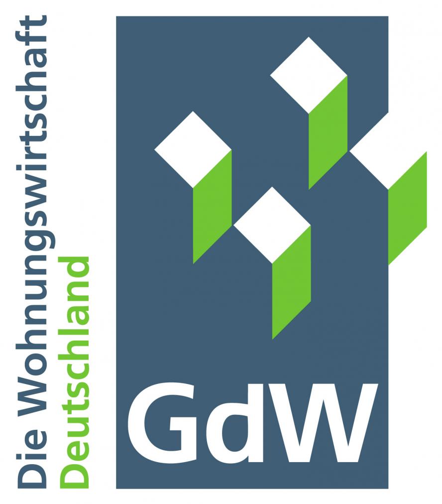 Logo: GdW – Die Wohnungswirtschaft