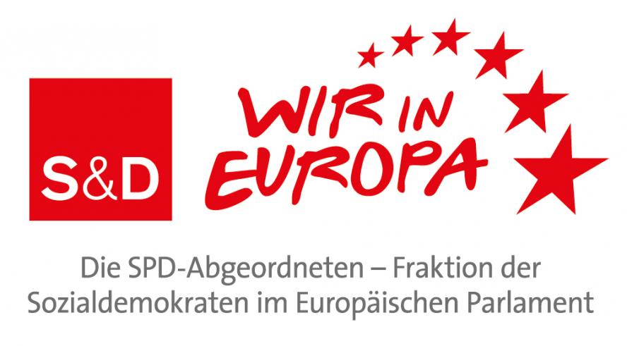 Logo: Europäisches Parlament Fraktion der S&D, Deutsche Delegation