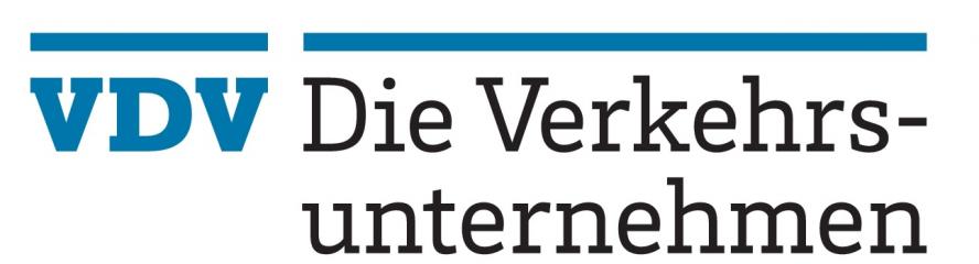 Logo: Verband Deutscher Verkehrsunternehmen e.V. (VDV)